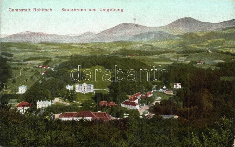 Rogaska Slatina, Rohitsch-Sauerbrunn; Sauerbrunn und Umgebung / spa (EK)