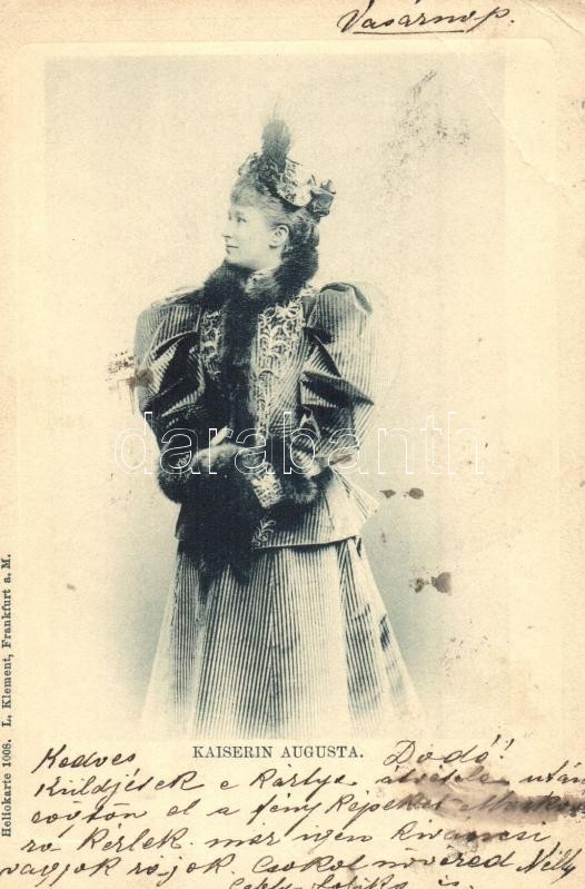 1902 Kaiserin Auguste Victoria / Augusta Victoria of Schleswig-Holstein (EB)