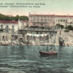 Fiume, Rijeka; Susak-Pecine fürdő, Klotild fürdő és szálló / Kupaliste i Pensiona / spa and hotel (EK)