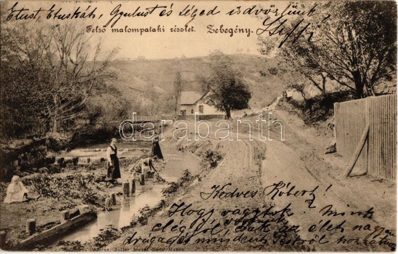 1906 Zebegény, Felső malompataki részlet