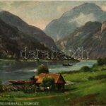Bad Reichenhall, Thumsee, Raphael Tuck & Sons 'Oilette' Serie Bad Reichenhall No. 712. (worn corners)
