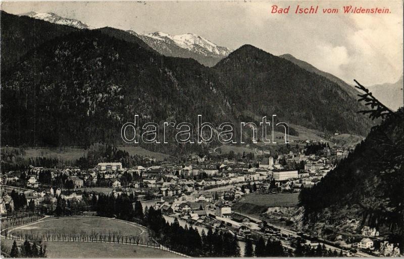 Bad Ischl vom Wildenstein / general view