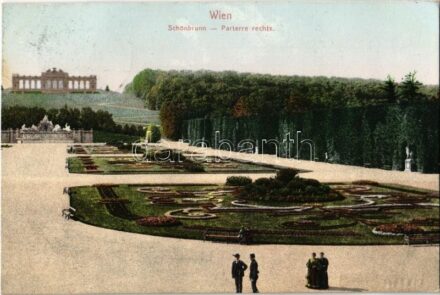 Vienna, Wien, Bécs XIII. Schönbrunn, Parterre rechts / palace, park