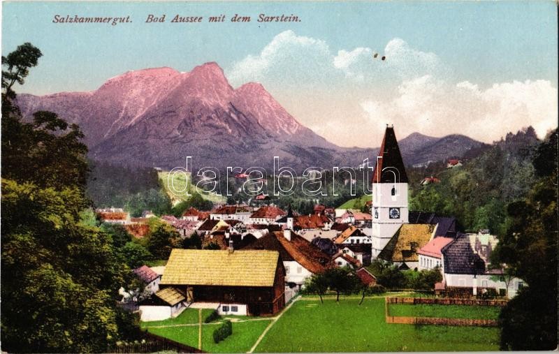 Bad Aussee, Sarstein, Salzkammergut / general view, mountain