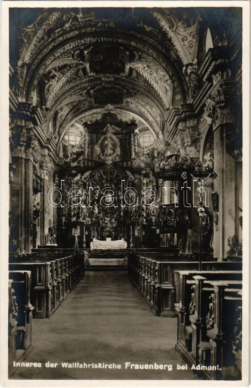 Frauenberg, Inneres der Wallfahrtskirche / pilgrimage church, interior