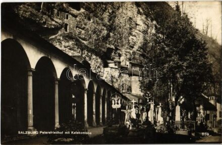 Salzburg, Petersfriedhof mit Katakomben / graveyard, catacombs