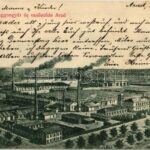1900 Arad, Gép waggongyár (vagongyár) és vasöntöde. Kiadja Rózsa Géza / wagon factory, iron foundry (EK)