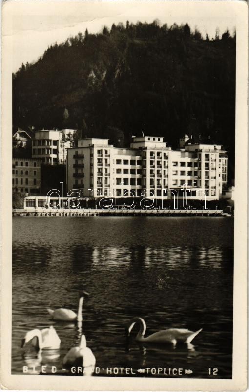1937 Bled, Grand Hotel 'Toplice' (fa)