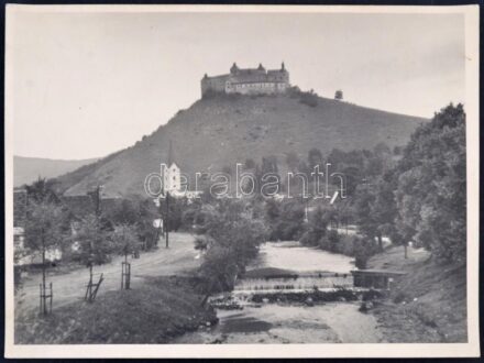 cca 1931 Krasznahorkaváralja, vintage fotó, 18x24 cm / Krásnohorské Podhradie, Slovakia, photo