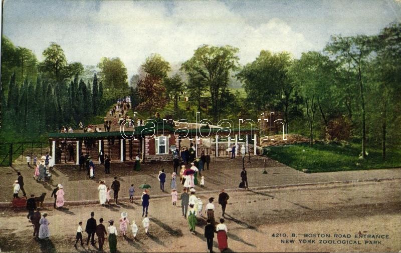 New York City, New York Zoological Park, Boston Road Entrance
