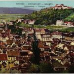 1916 Brassó, Kronstadt, Brasov; Telegvár (Fellegvár) / Schlossberg / Dealul Strajii + 'OBERPRÜFT' (EK)