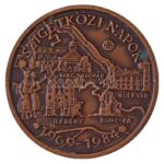 Garamkeszi János (1936-) 1985. '10 éves a MÉE Mosonmagyaróvári Csoportja / Szigetközi Napok' Br emlékérem (42,5mm) T:1-