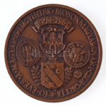 Garamkeszi János (1936-) 1985. '10 éves a MÉE Mosonmagyaróvári Csoportja / Szigetközi Napok' Br emlékérem (42,5mm) T:1- - Image 2