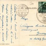 1940 Nagybánya, Baia Mare; Frankovits Aladár kiadása 3893. + 'Nagybánya visszatért' So. Stpl - Image 2