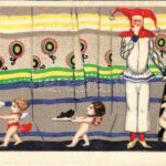 Clown with angels. B.K.W.I. 669-4. s: Robert Philippi (EK)
