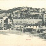Fiume, Rijeka; Susak / Sussak / utca, híd. Divald Károly 445. sz. / street view, bridge (fl)
