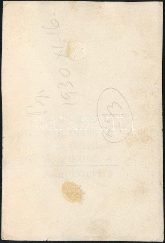 1930 Kinszki Imre (1901-1945) budapesti fotóművész hagyatékából, a szerző által datált vintage fotó (Bp. éjjel, ez a szerző 773. sz. felvétele), 6x8,7 cm - Image 2