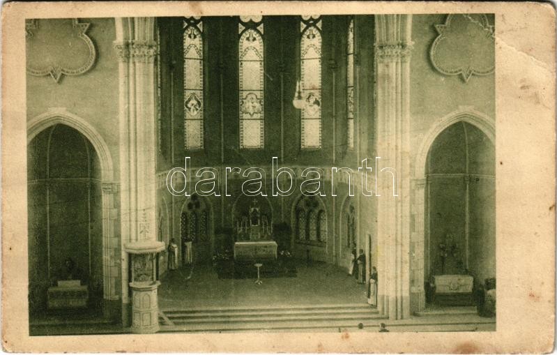 Budapest XIV. Szent Domonkos rendi plébániatemplom (Rózsafüzér királynéja templom), belső (EB)