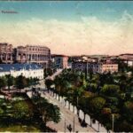 1915 Pola, Pula; Panorama / general view + 'K.u.K. Festungsartilleriebataillon Nr. 3. Ersatzkompagniekader' (fa)