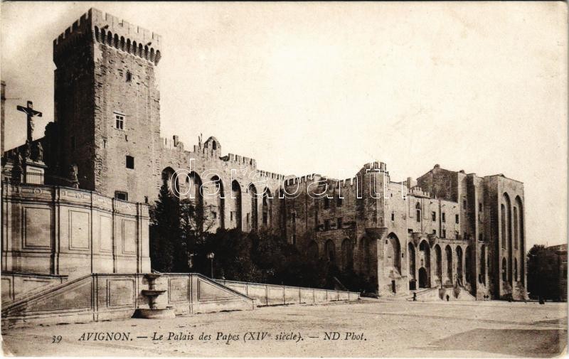 Avignon, Le Palais des Papes (XIV. siecle) / Palace of the Popes (EK)