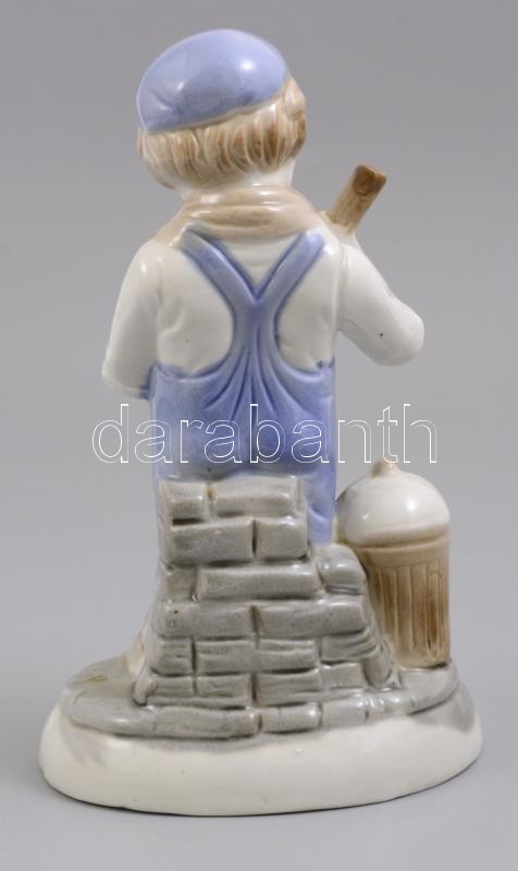 Sepregető. Mázas porcelán. Jelzés nélkül, hibátlan. 19 cm - Image 2