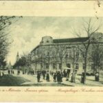 Szávaszentdemeter, Mitrovice, Mitrovitz an der Save, Sremska Mitrovica; Községháza. W. L. Bp. 883. / town hall (EB)