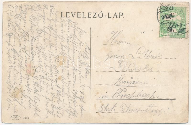 1913 Temesvár, Timisoara; Hadbíróság / court-martial (ázott / wet damage) - Image 2