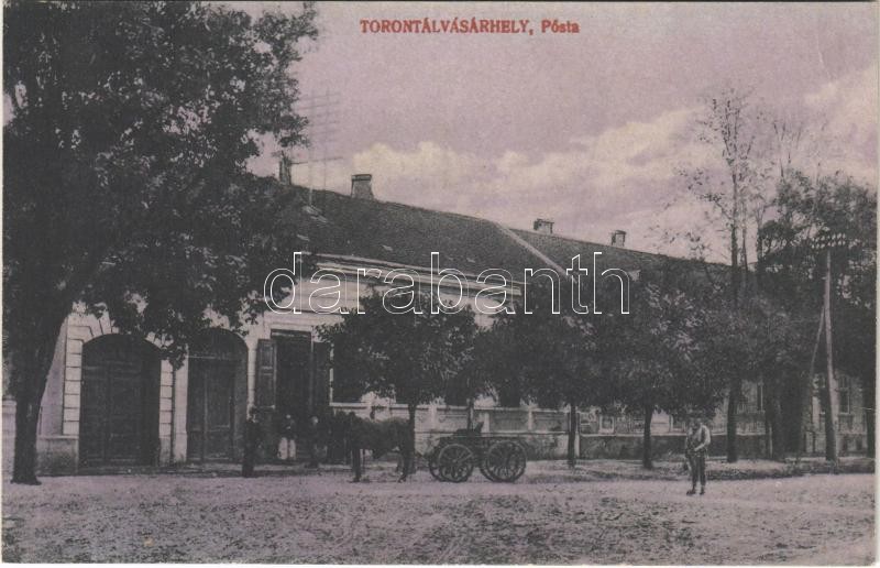 Torontálvásárhely, Develák, Debelják, Debeljaca; posta / post office (fl)