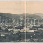 Csucsa, Ciucea; Dunky Elek műterméből, két részes kihajtható panorámalap / 2-tiled folding panoramacard (fa)