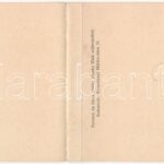 Csucsa, Ciucea; Dunky Elek műterméből, két részes kihajtható panorámalap / 2-tiled folding panoramacard (fa) - Image 2
