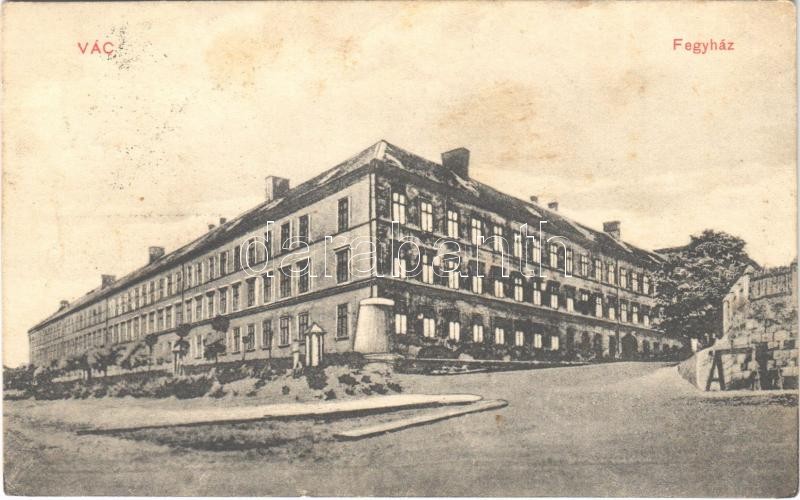 1912 Vác, fegyház (fl)