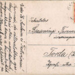 1918 Székelykocsárd, Kocsárd, Lunca Muresului; vasútállomás. Vasúti levelezőlapárusítás 6422. / railway station (EK) - Image 2