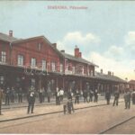 1932 Szabadka, Subotica; pályaudvar, vasútállomás. MÁV levelezőlapárusítás 15. 1914. / railway station (fl)