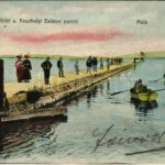 1907 Keszthely, Balaton part, móló. Vasvári József kiadása