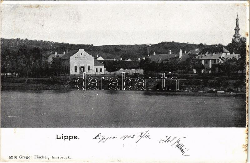 1902 Lippa, Lipova; Szálloda a magyar királyhoz / hotel