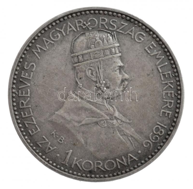 1896KB 1K Ag 'Millenium' T:2 patina Adamo K5.2 - Image 2