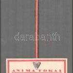 Galambos Margit (?-?): Anima Tokaj, 1924. Art deco italcímke terv. Tempera, tus, kollázs, papír, papírra kasírozva. Jelezve jobbra lent (halványan). Lap alja kissé sérült. 22x13,5 cm. - Image 2