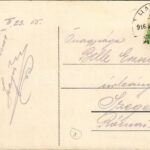 1916 Hatvan, postapalota. Vasúti levelezőlapárusítás 6350. - Image 2