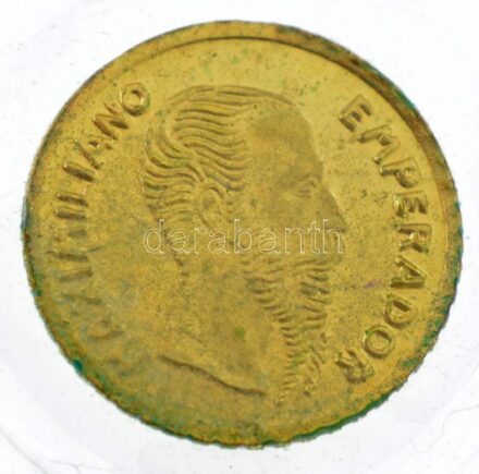 DN 'I. Miksa' jelzetlen modern mini Au pénz, lezárt, eredeti műanyag tokban (0.333/10mm) T:1 patina ND 'Maximilian I' modern mini Au coin without hallmark, in sealed plastic case (0.333/10mm) C:UNC patina
