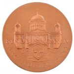 Bozó Gyula (1913-2004) 1994. 'Esztergomi Egyházmegyei zsinat' Br emlékérem dísztokban (42,5mm) T:1 - Image 2