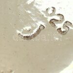 Ezüst (Ag) opálos fülbevaló, jelzett, bruttó: 7,52g - Image 2