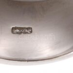 Ezüst (Ag) köves gyűrű, m: 59, jelzett, bruttó:7,31g - Image 3