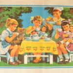 Pál György: Gyermekzsúr - Offset Nyomda színes plakát feltekerve 82x59 cm