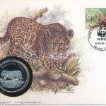 Belize DN (1991) 'A Világ Vadvédelmi Alap (WWF) 30. évfordulója - Panthera Onca (Jaguár)' kétoldalas Cu-Ni emlékérem érmés borítékban, bélyeggel és bélyegzéssel, német nyelvű ismertetővel T:PP kis patina Belize ND (1991) '30th