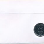 Kelet-Karibi Államok / St. Kitts DN (1991) 'A Világ Vadvédelmi Alap (WWF) 30. évfordulója - Galeocerdo Cuvieri (Tigriscápa)' kétoldalas Cu-Ni emlékérem érmés borítékban, bélyeggel és bélyegzéssel, német nyelvű ismertetővel T:PP - Image 2