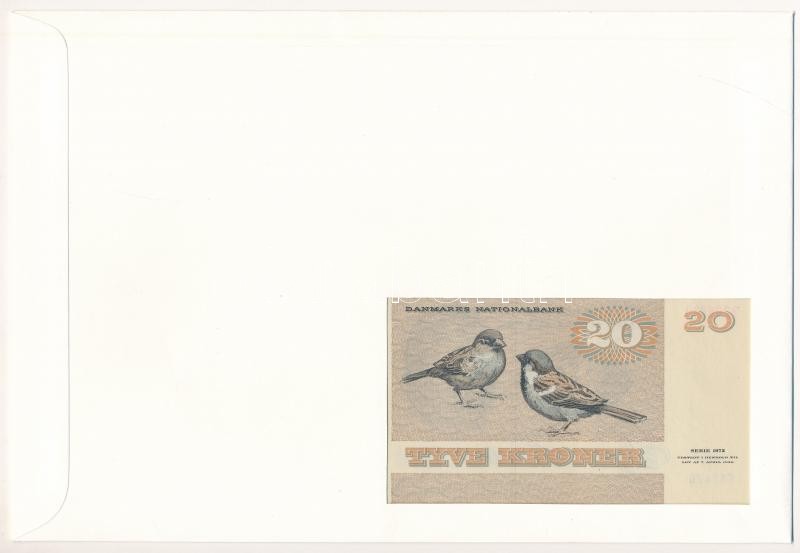 Dánia 1972. 20K borítékon grönlandi bélyeggel, bélyegzéssel T:I Denmark 1972. 20 Kroner in envelope with Greenlandic stamp and cancellation C:UNC - Image 2