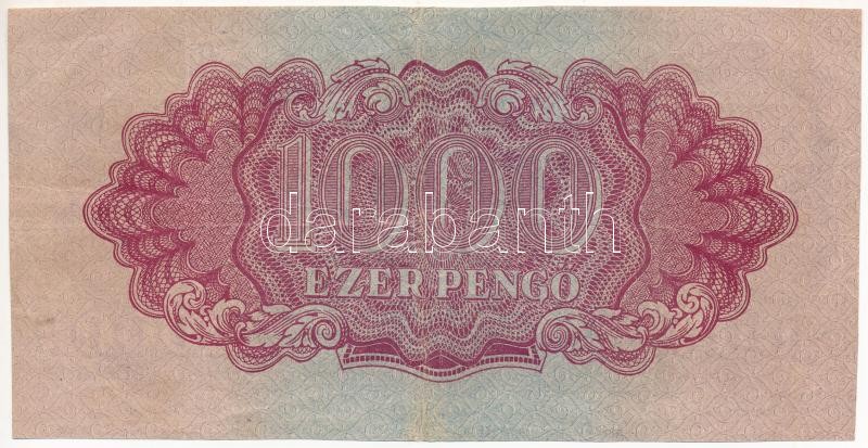 1944. 1000P 'A Vörös Hadsereg Parancsnoksága' 'TP 584006' T:III körbevágva Adamo P48 - Image 2