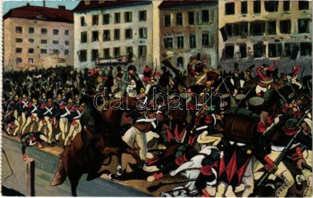 Flucht Napoleons am 19. Oktober / Napoleonic Wars