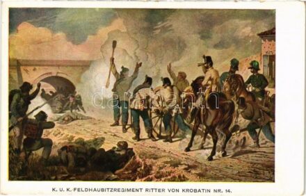 K.u.k. Feldhaubitzregiment Ritter von Krobatin Nr. 14., Schlacht bei Magenta 4. Juni 1859.