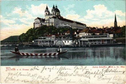 Melk a.d. Donau, Dampfschiff 'IV' / steamship